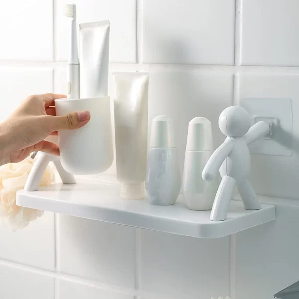 Self Adhesive Cute Floating Shelves Wall Shelf