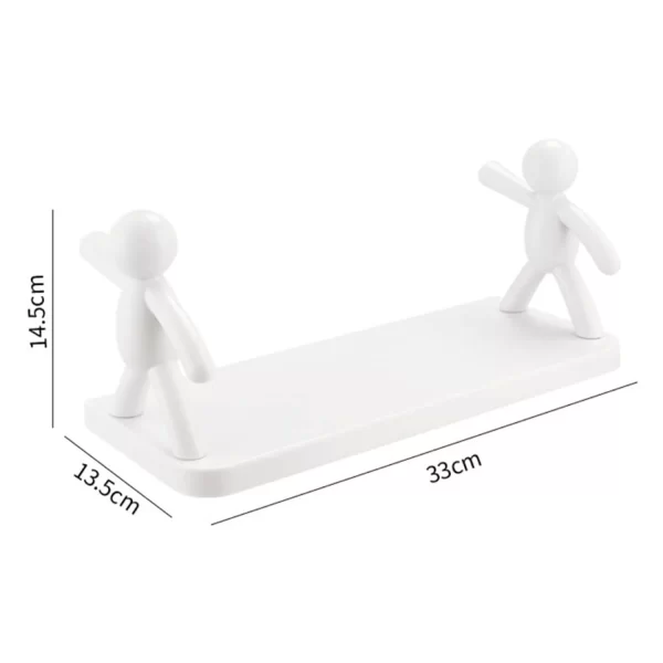 Self Adhesive Cute Floating Shelves Wall Shelf