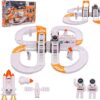 Outer Space Race Track Set For Kids