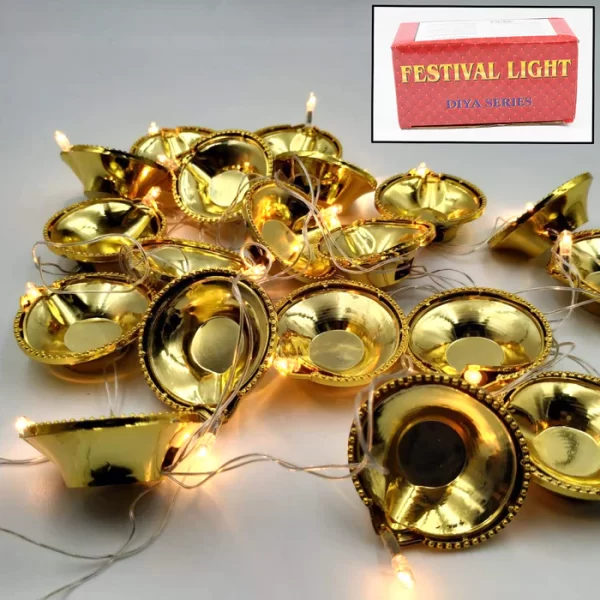 LED Diya Series Light For Diwali Decoration
