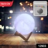 Moon Night Lamp With Plastic Stand Night Lamp