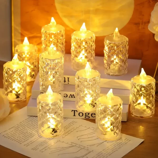 Flameless And Smokeless Decorative Candles LED Tea Light