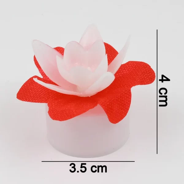 Decoration CandlesLed Diwali Decor Lotus Flower Candle
