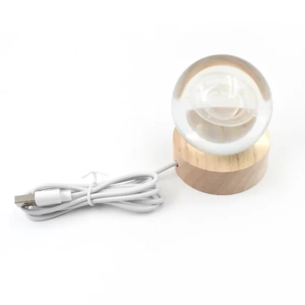 Astronaut 3D Crystal Ball Lamps With Base