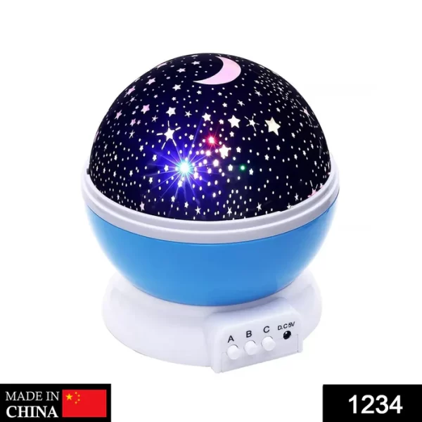 Colour Changing Star Projection Night Lamp