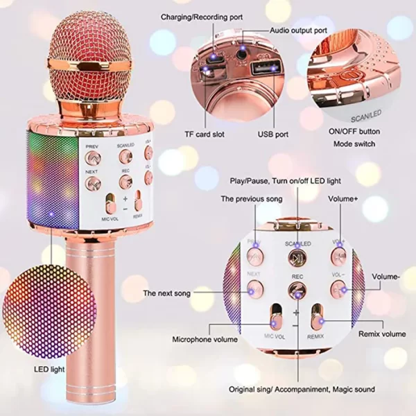 Wireless Bluetooth Recording Microphone
