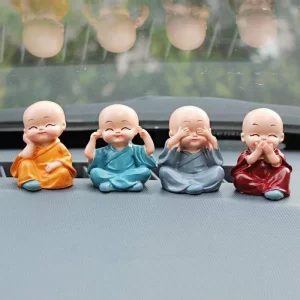 Baby Buddha 4Pc For House And Office Decorations