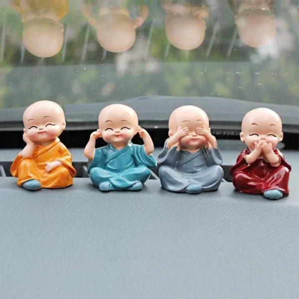Baby Buddha 4Pc For House And Office Decorations