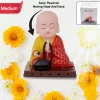 Solar Sitting Buddha Statue Moving Head And Hand (M)