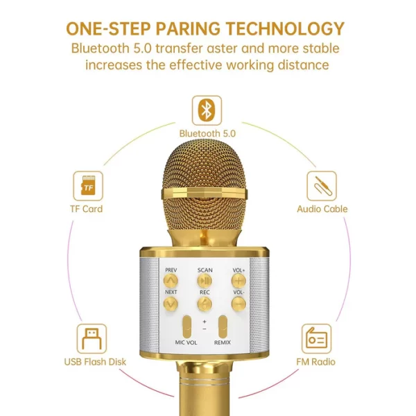 Wireless Bluetooth Recording Microphone