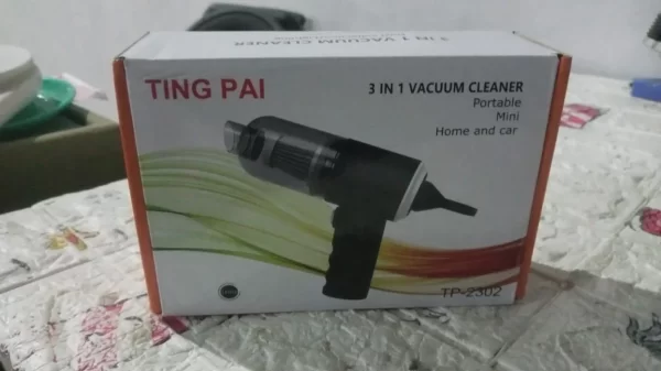 3 In 1 Car Mini Vacuum Cleaner With Blower