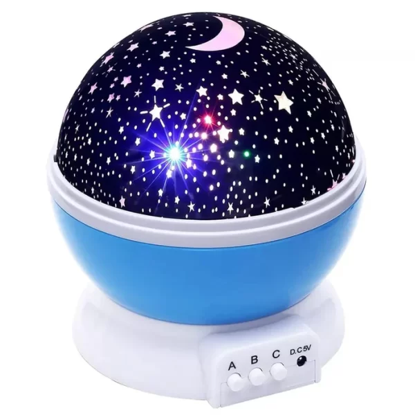 Colour Changing Star Projection Night Lamp