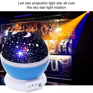 Colour Changing Star Projection Night Lamp